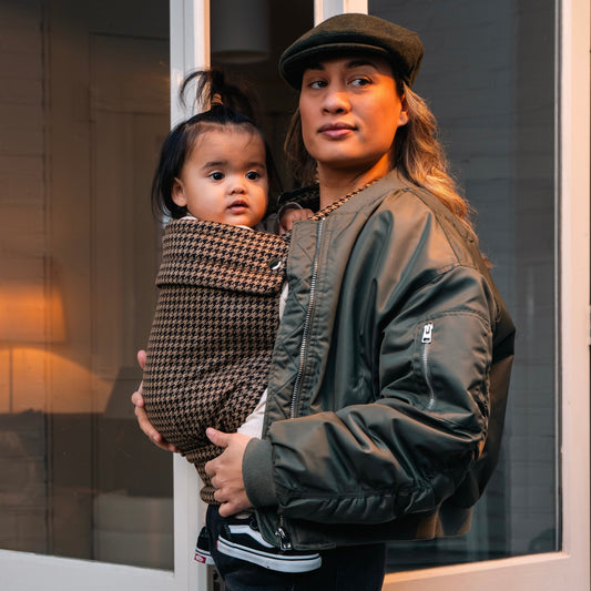 Nosítko pro miminka - Houndstooth Brown